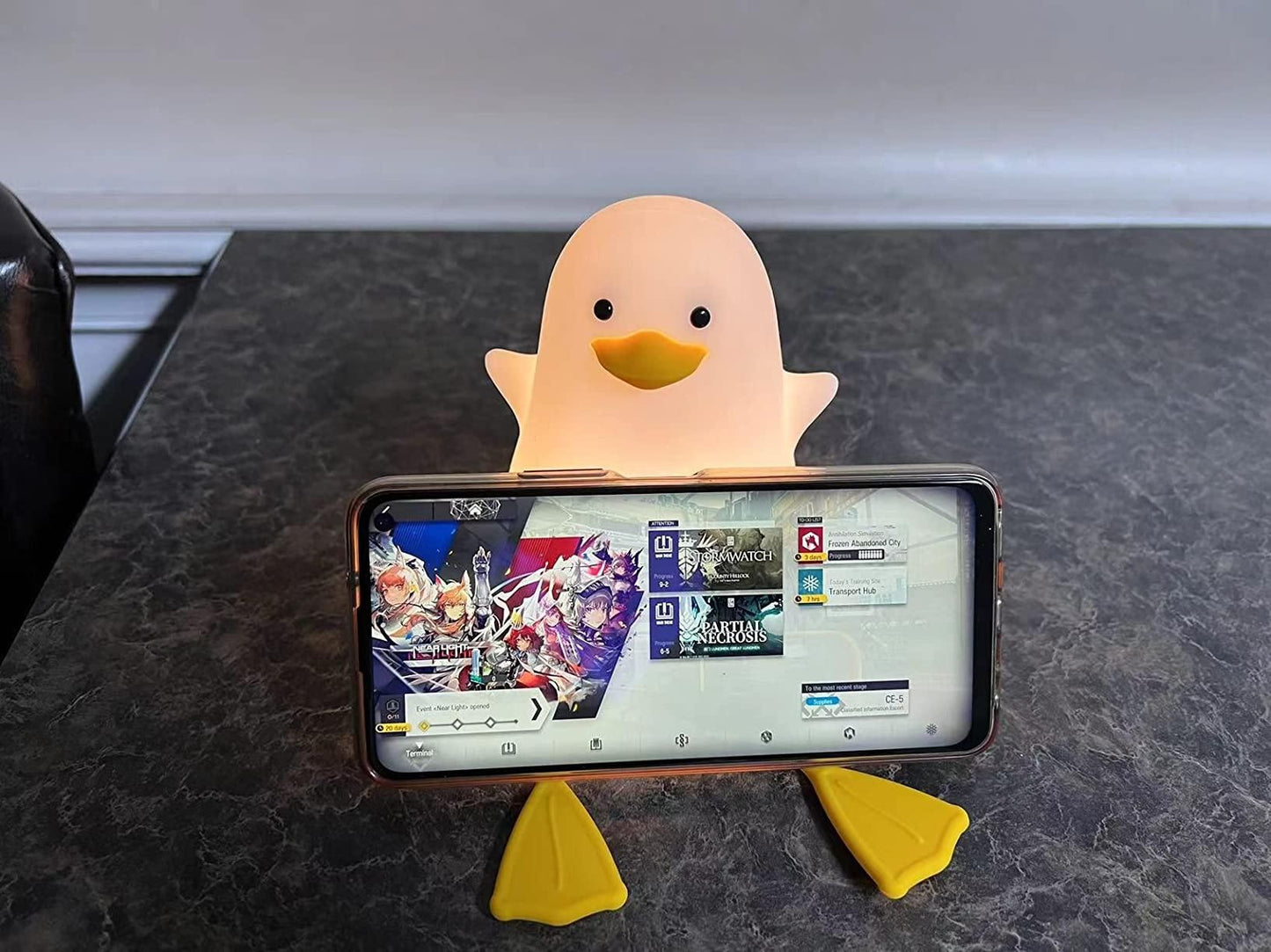 Duck Night Light Lamp – Soft Glow, Cute Vibes!