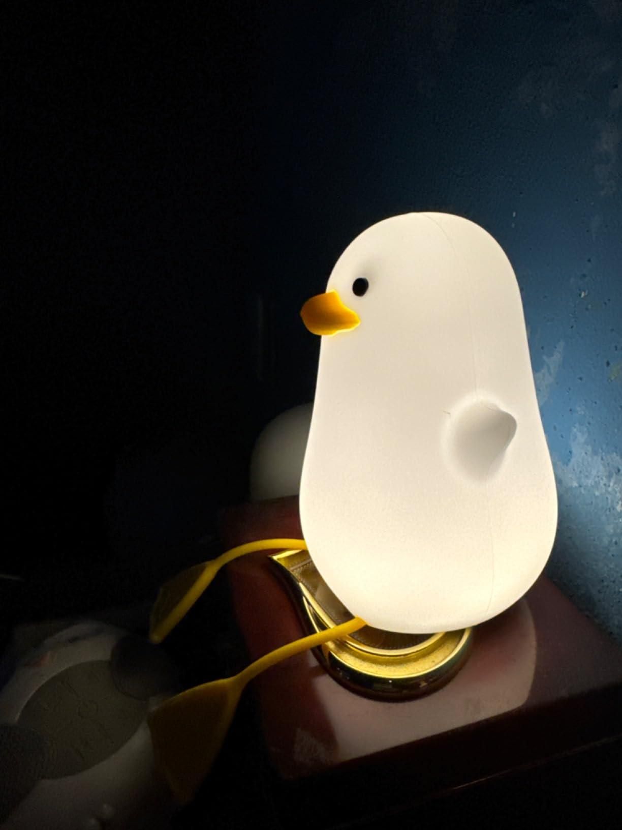 Duck Night Light Lamp – Soft Glow, Cute Vibes!