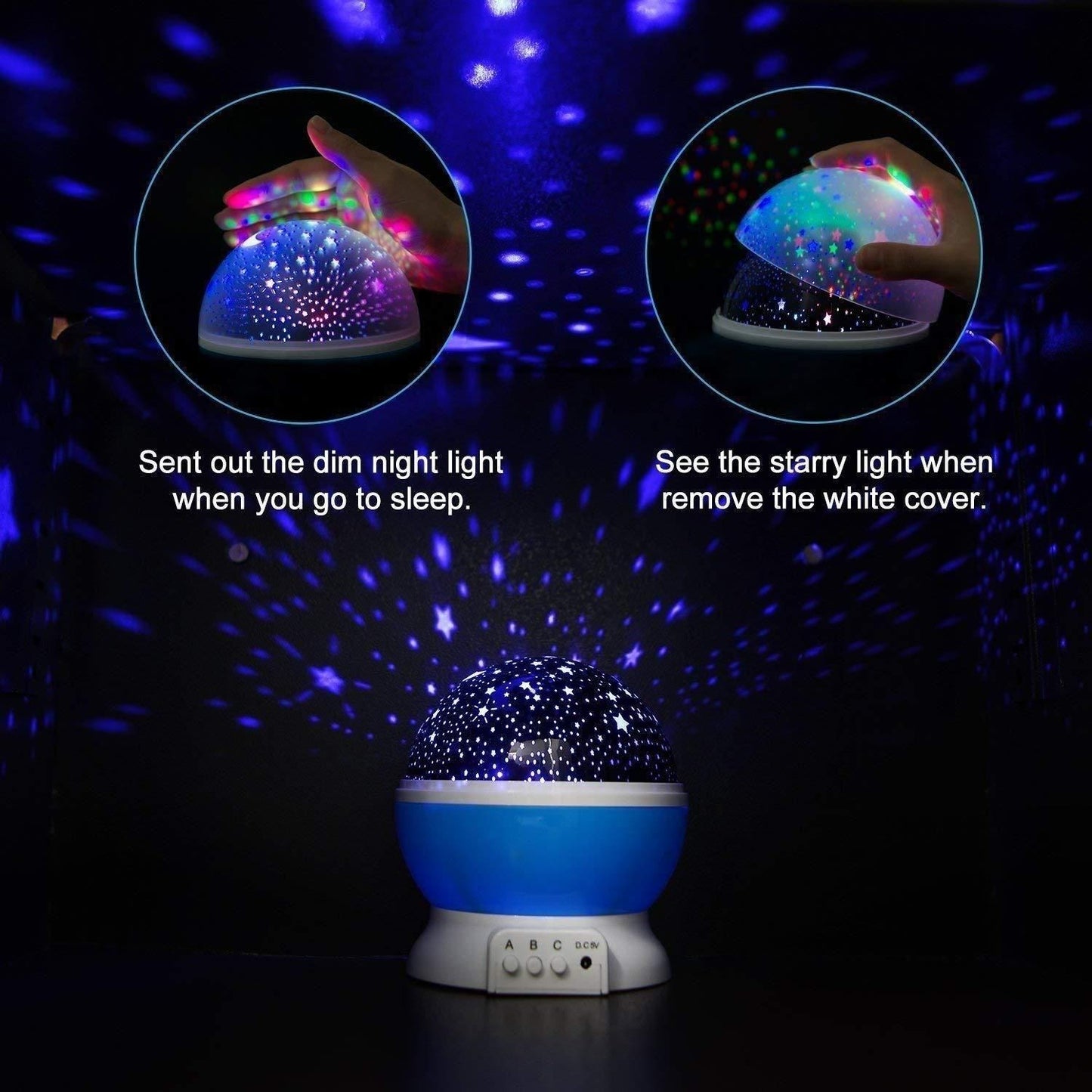Galaxy Night Projector Lamp